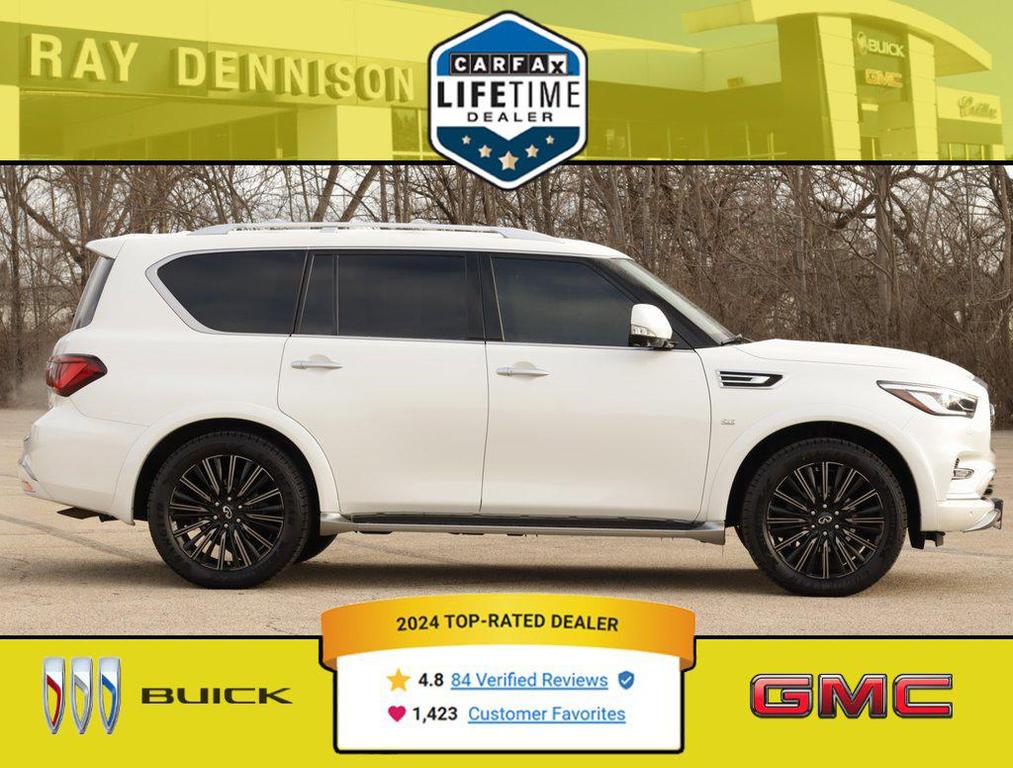 used 2019 INFINITI QX80 car, priced at $27,970