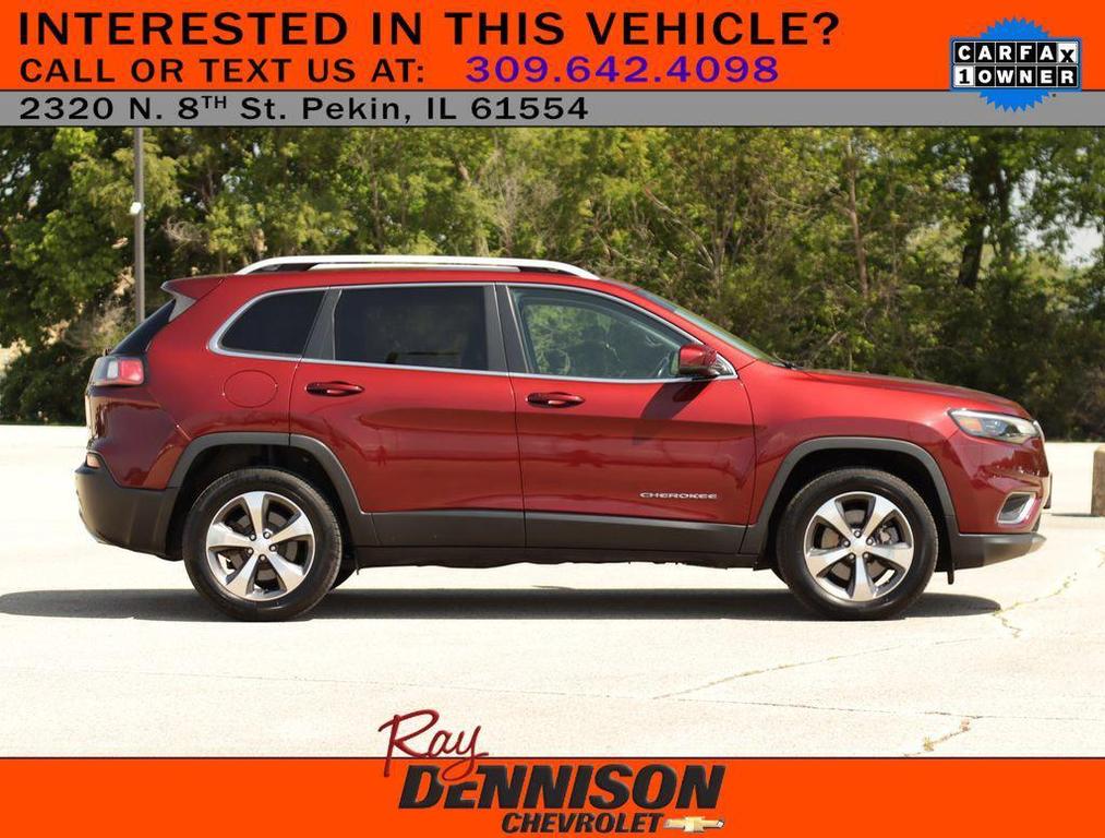 used 2020 Jeep Cherokee car, priced at $17,619