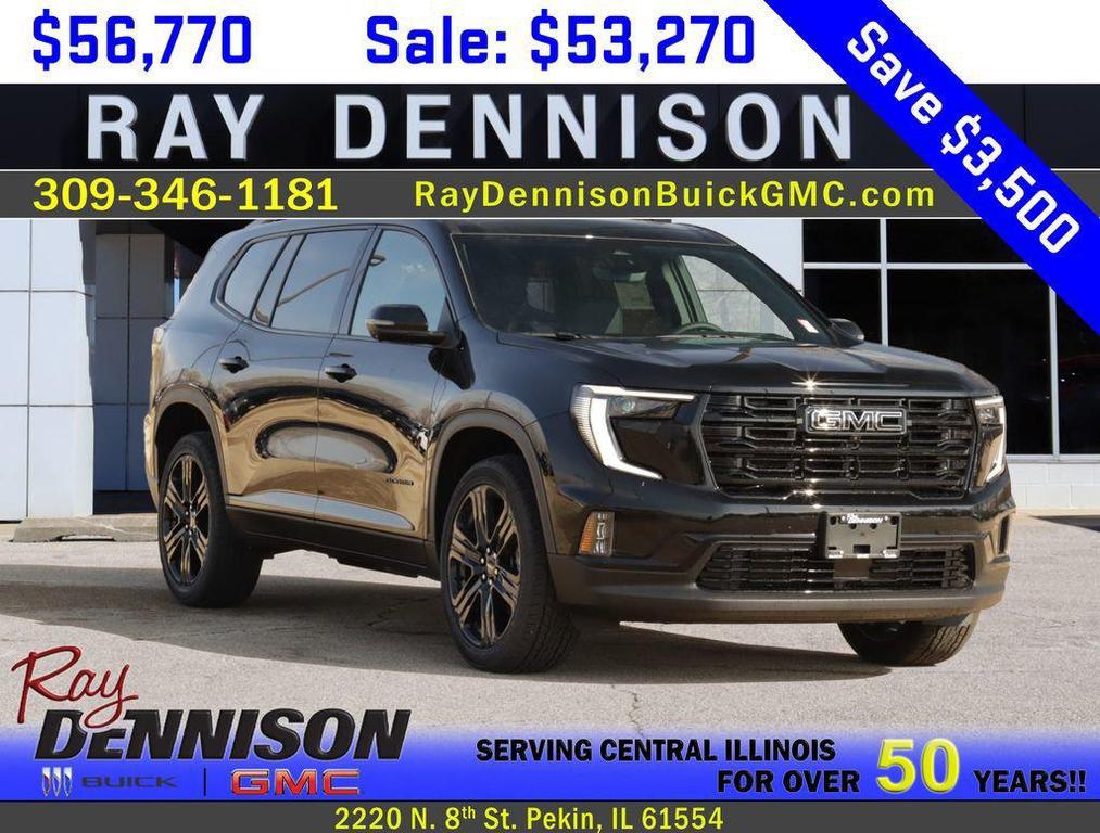 new 2026 GMC Acadia car, priced at $53,270