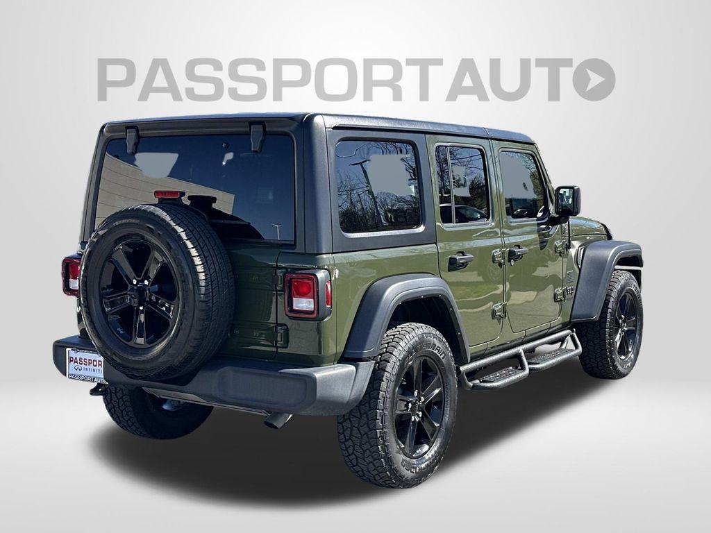used 2021 Jeep Wrangler Unlimited car, priced at $23,321