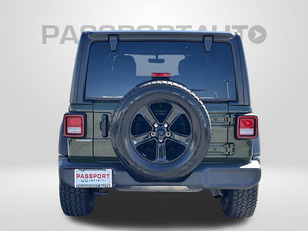 used 2021 Jeep Wrangler Unlimited car, priced at $23,321