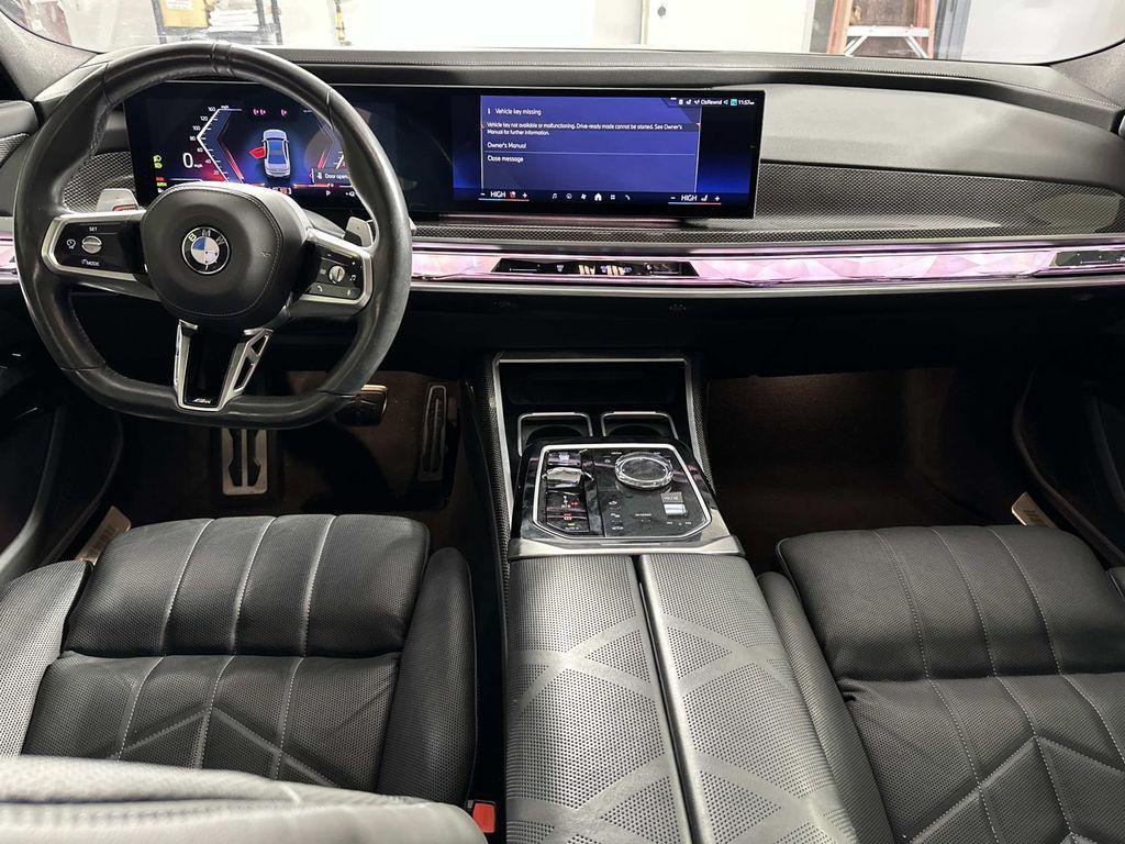 used 2023 BMW 740 car, priced at $52,321