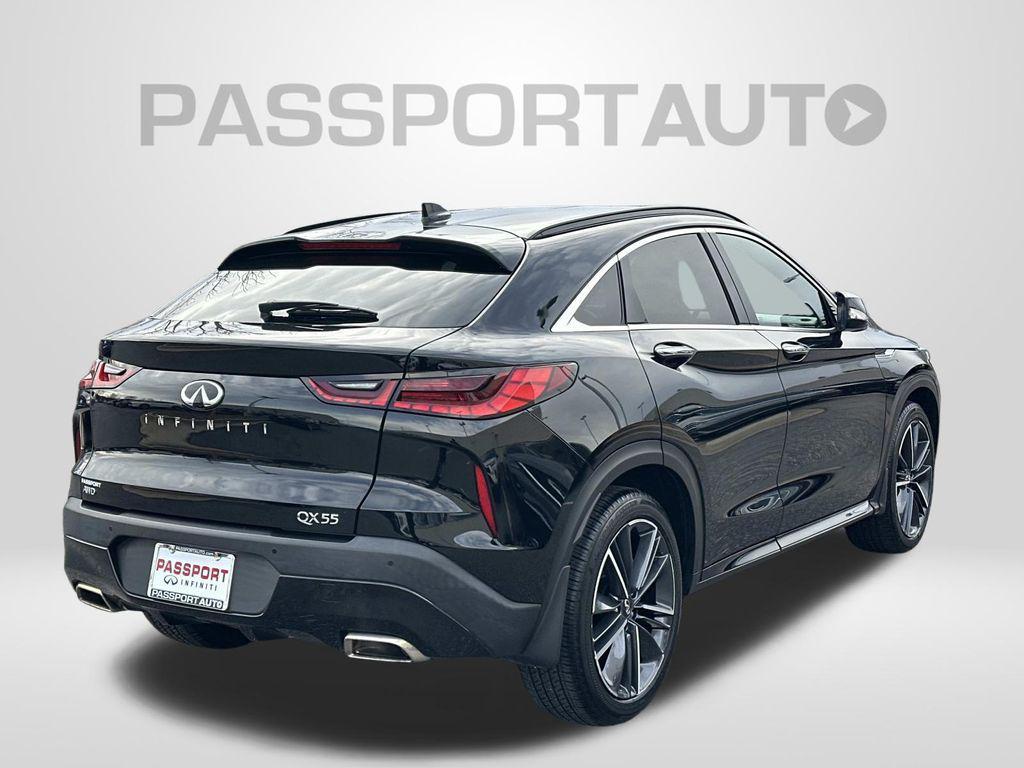 used 2023 INFINITI QX55 car, priced at $33,111