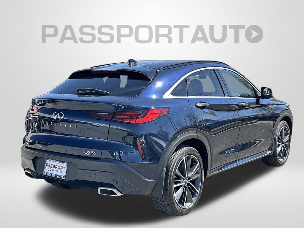 used 2025 INFINITI QX55 car, priced at $35,321
