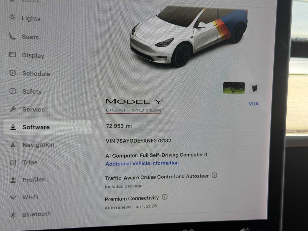 used 2022 Tesla Model Y car, priced at $28,181