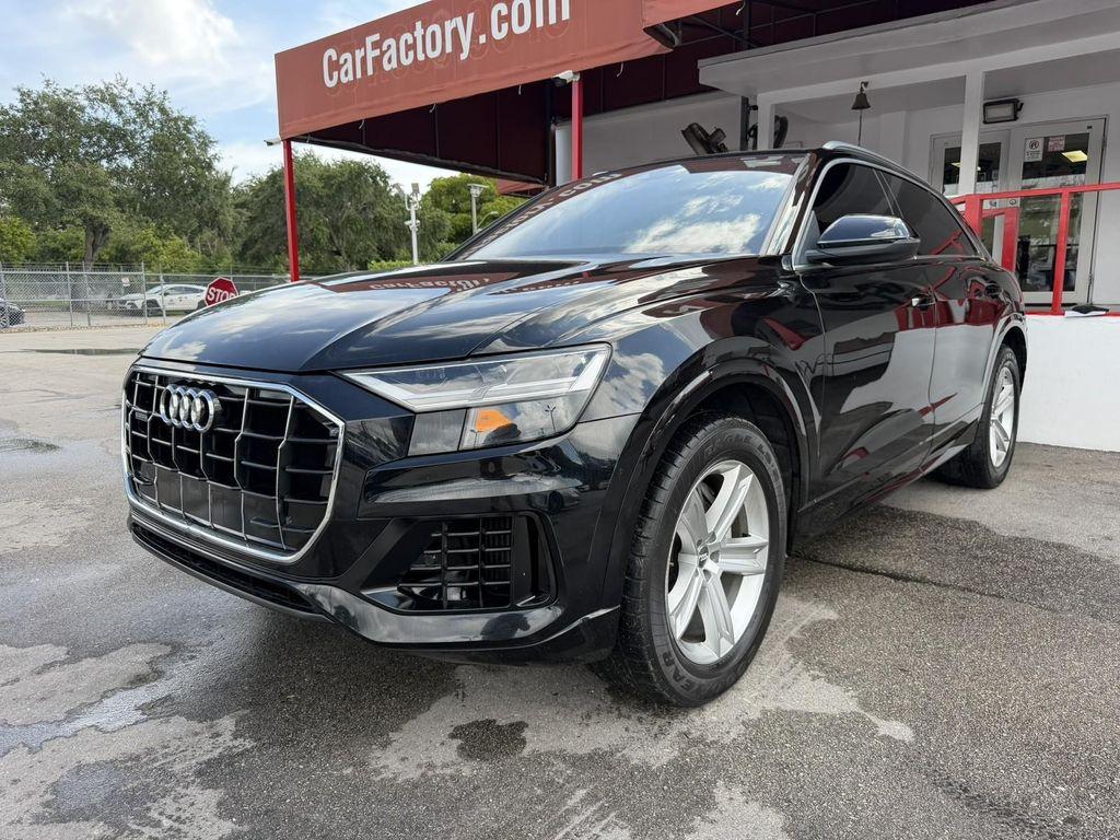 used 2019 Audi Q8 car, priced at $20,988