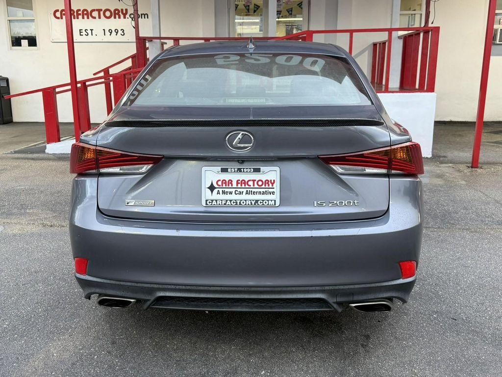 used 2017 Lexus IS 200t car, priced at $19,977