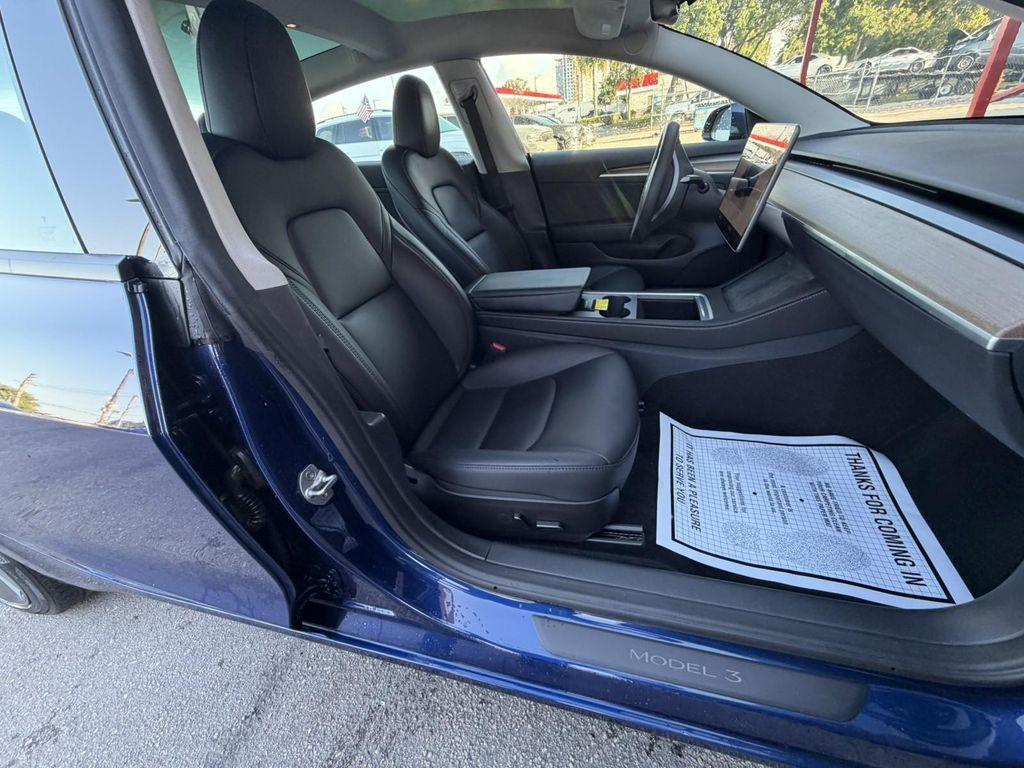 used 2023 Tesla Model 3 car, priced at $26,100