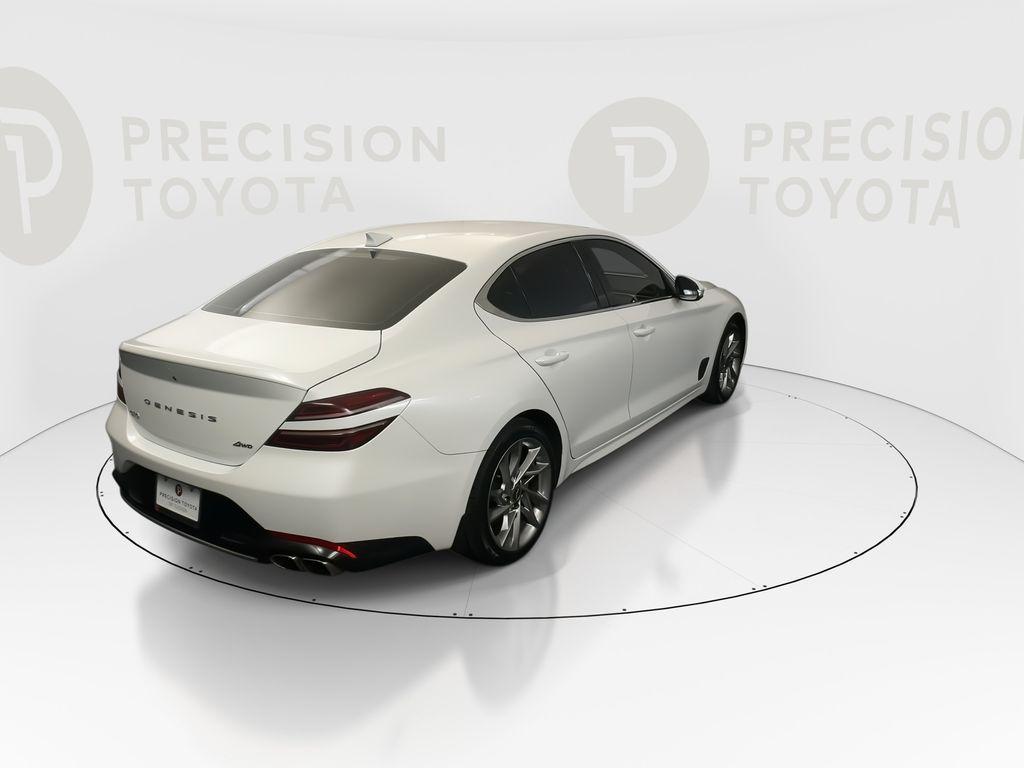 used 2022 Genesis G70 car, priced at $30,582