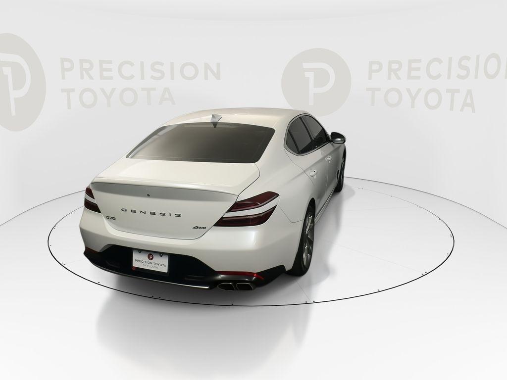 used 2022 Genesis G70 car, priced at $30,582
