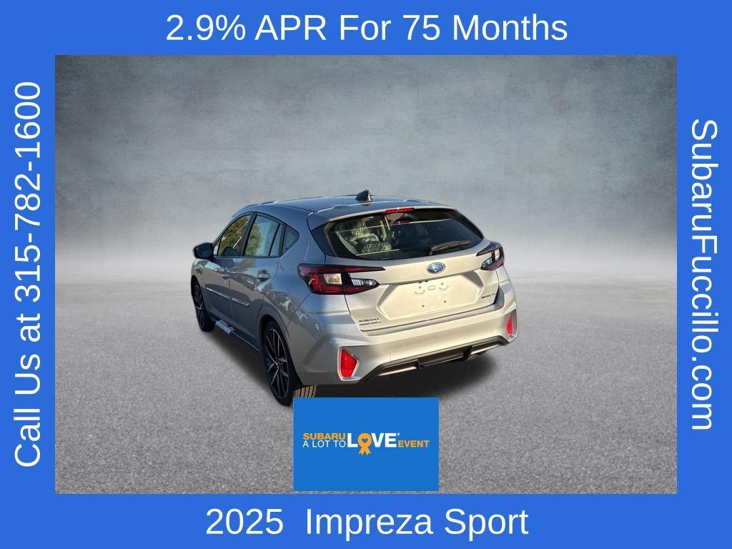 new 2025 Subaru Impreza car, priced at $28,872