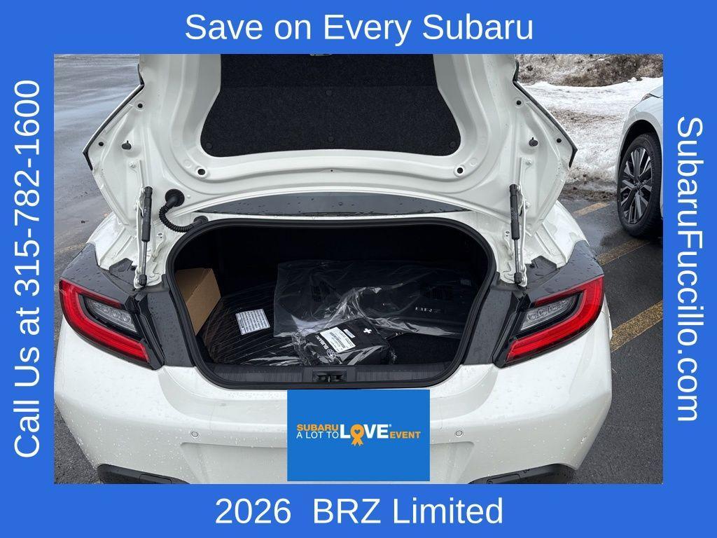 new 2026 Subaru BRZ car, priced at $37,985