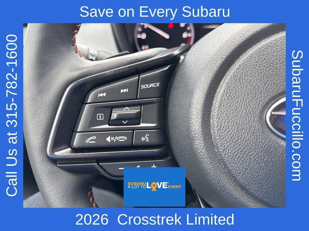 new 2026 Subaru Crosstrek car, priced at $34,419