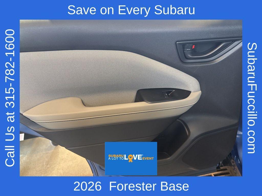 new 2026 Subaru Forester car, priced at $31,850