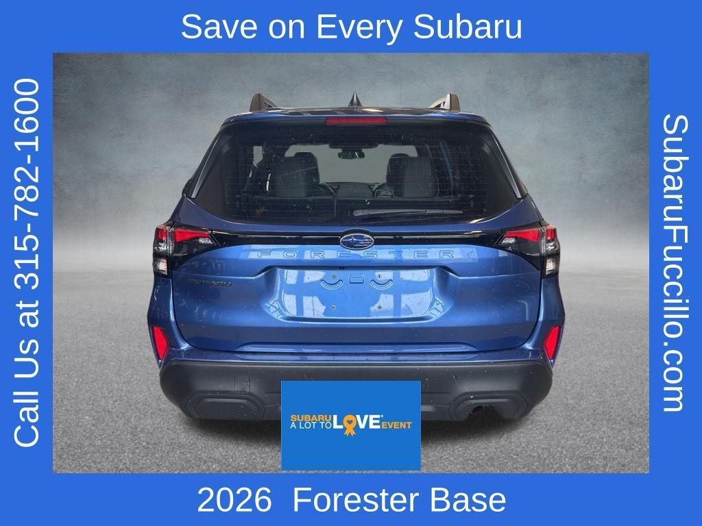 new 2026 Subaru Forester car, priced at $31,850