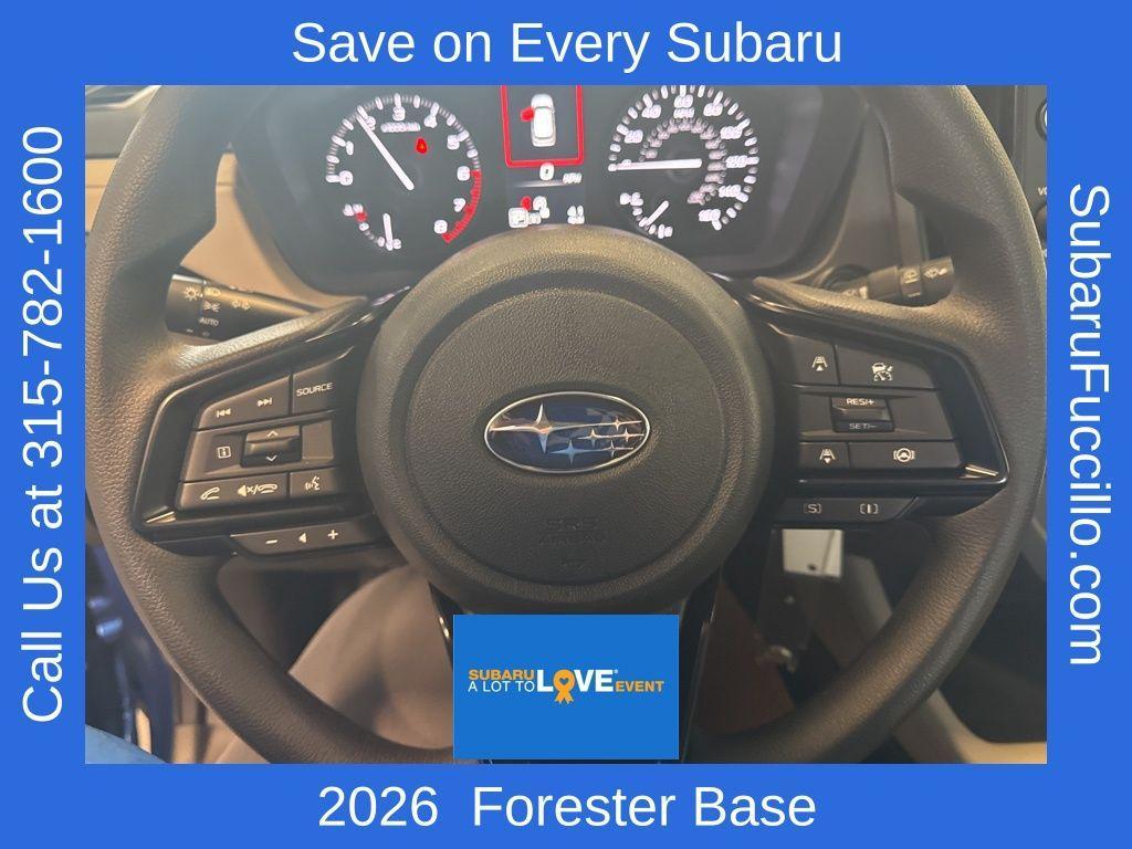 new 2026 Subaru Forester car, priced at $31,850