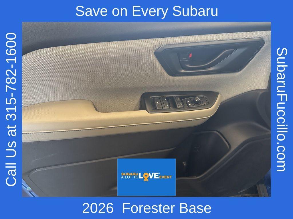 new 2026 Subaru Forester car, priced at $31,850