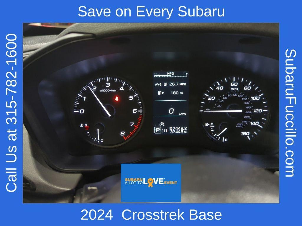 used 2024 Subaru Crosstrek car, priced at $23,772