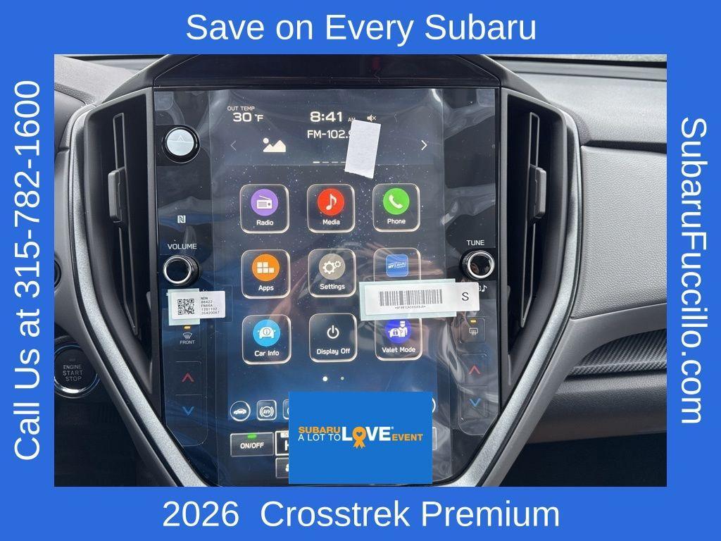 new 2026 Subaru Crosstrek car, priced at $32,205