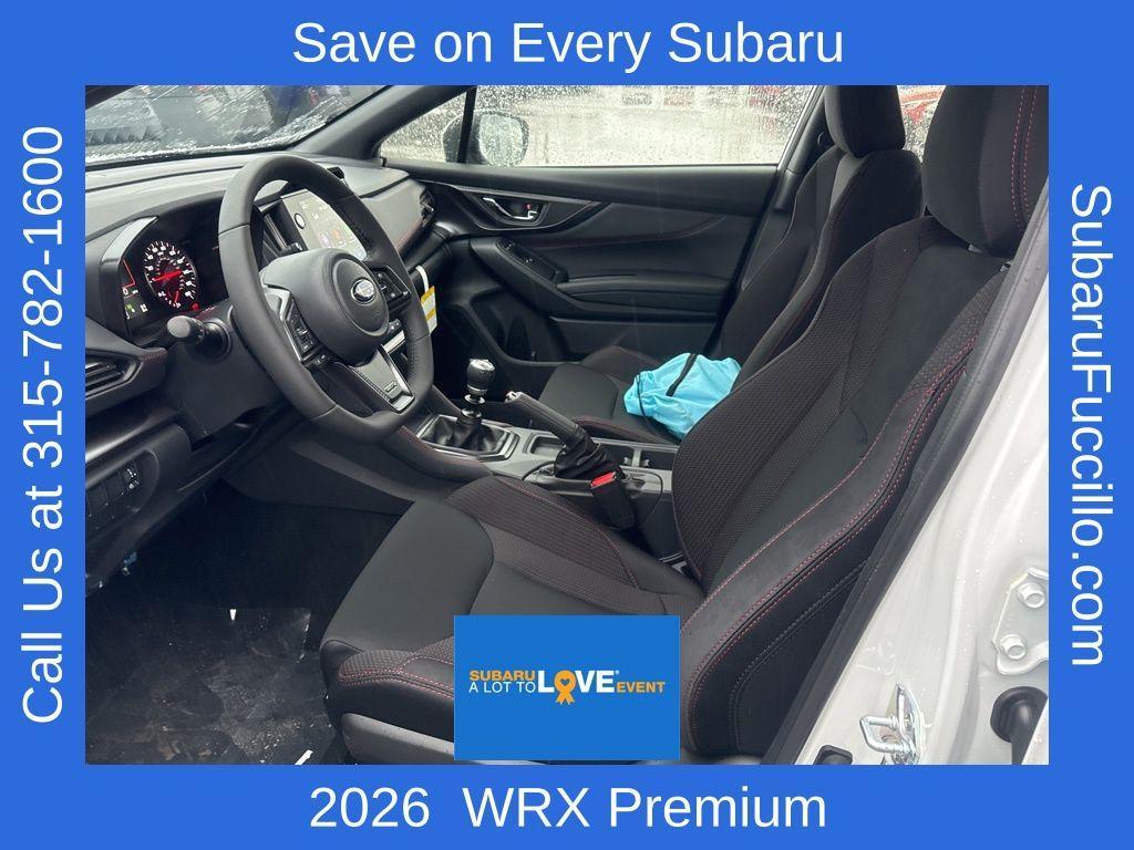 new 2026 Subaru WRX car, priced at $38,039