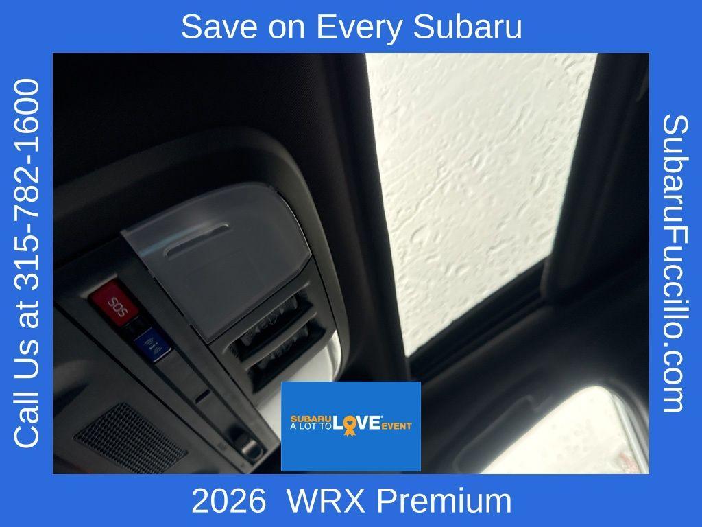 new 2026 Subaru WRX car, priced at $38,039