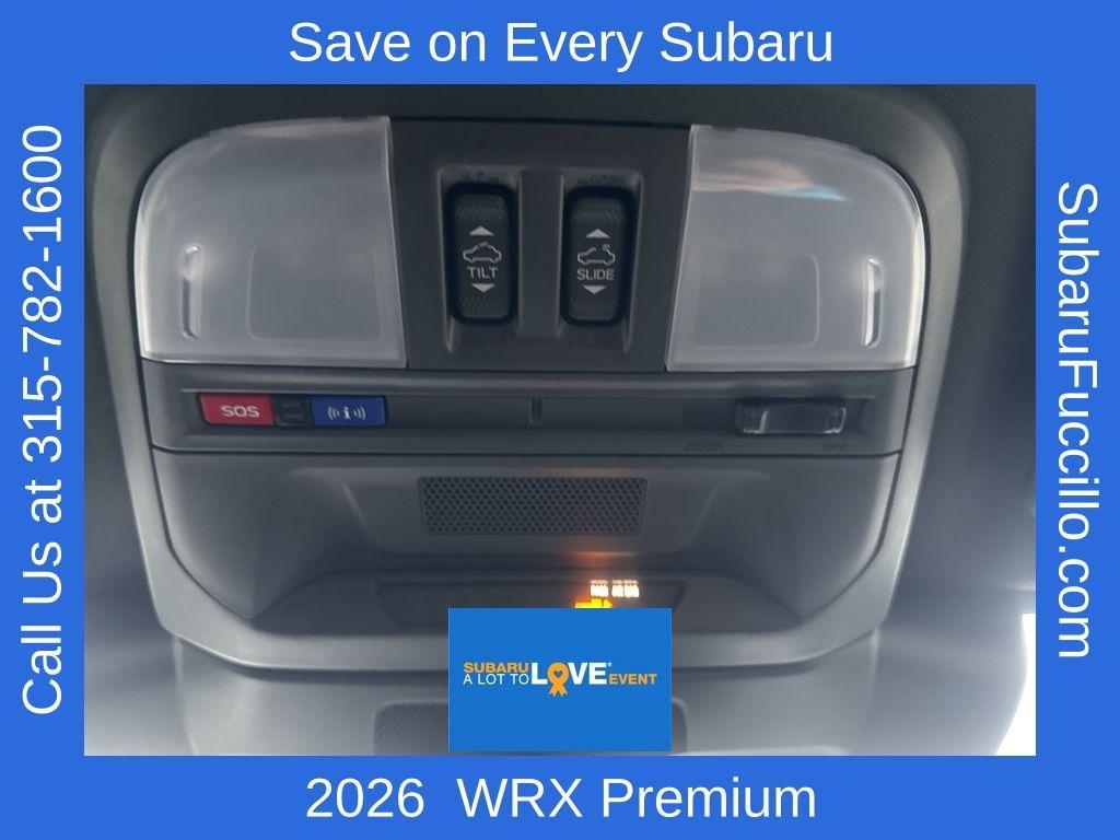 new 2026 Subaru WRX car, priced at $38,039