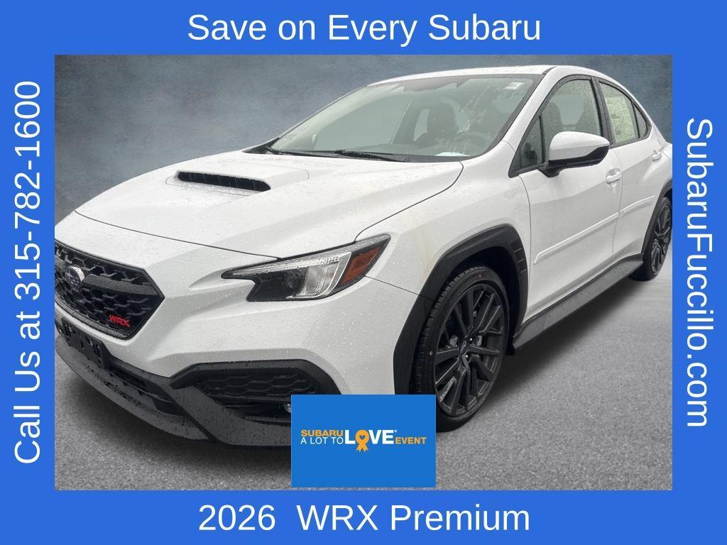 new 2026 Subaru WRX car, priced at $38,039