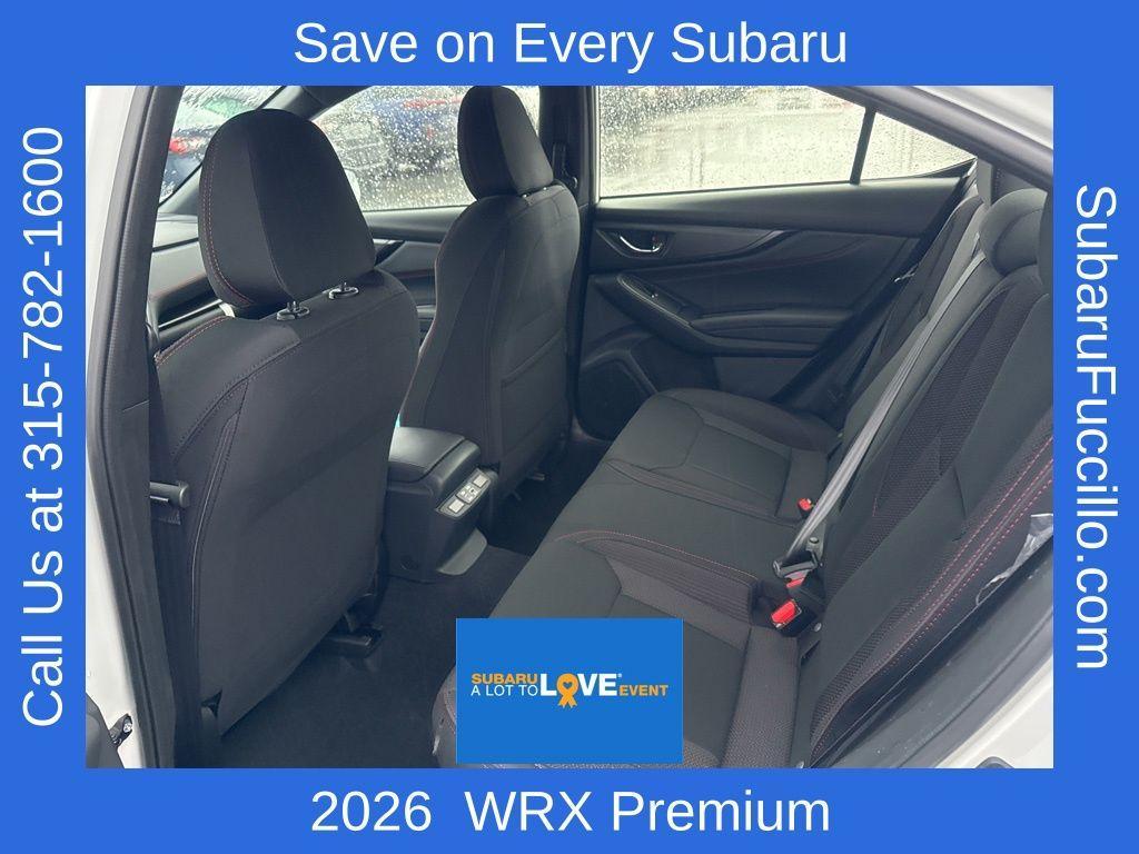 new 2026 Subaru WRX car, priced at $38,039
