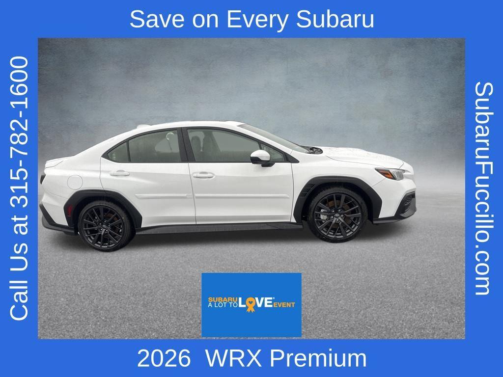 new 2026 Subaru WRX car, priced at $38,039