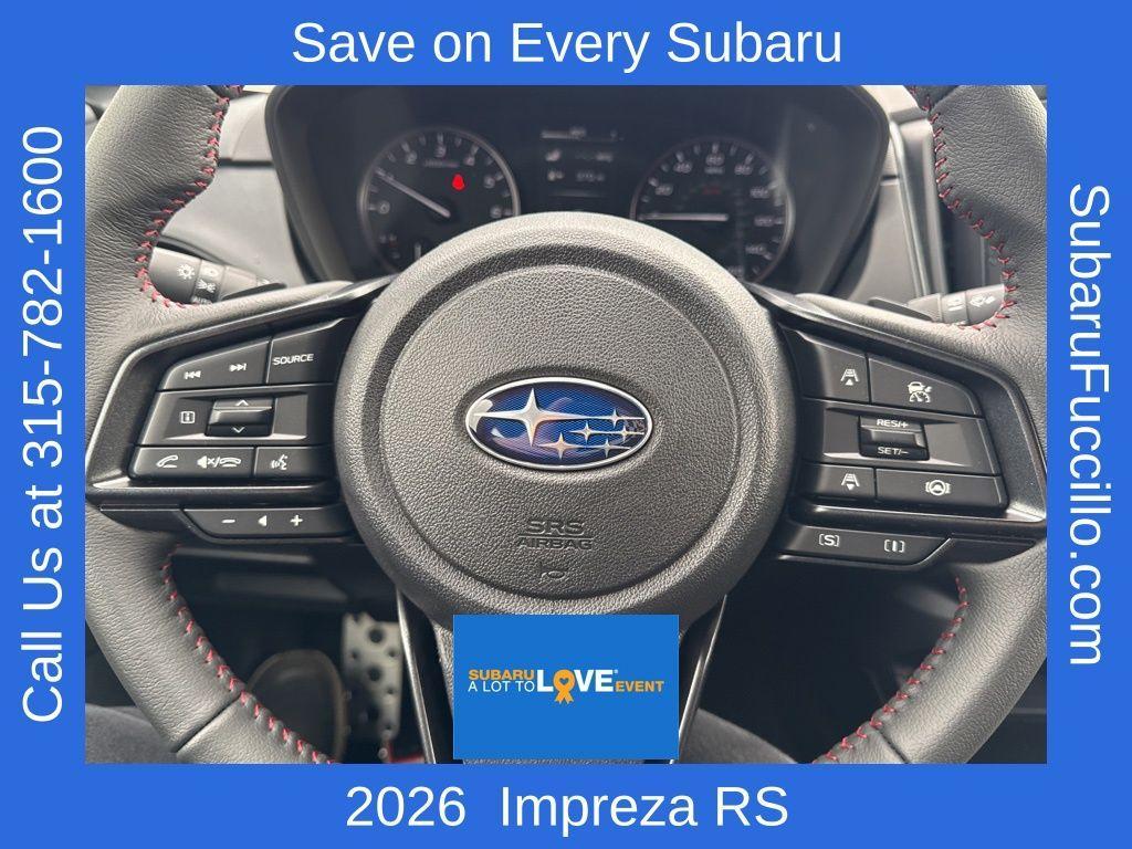 new 2026 Subaru Impreza car, priced at $31,488