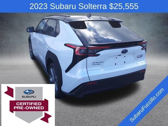 used 2023 Subaru Solterra car, priced at $25,555