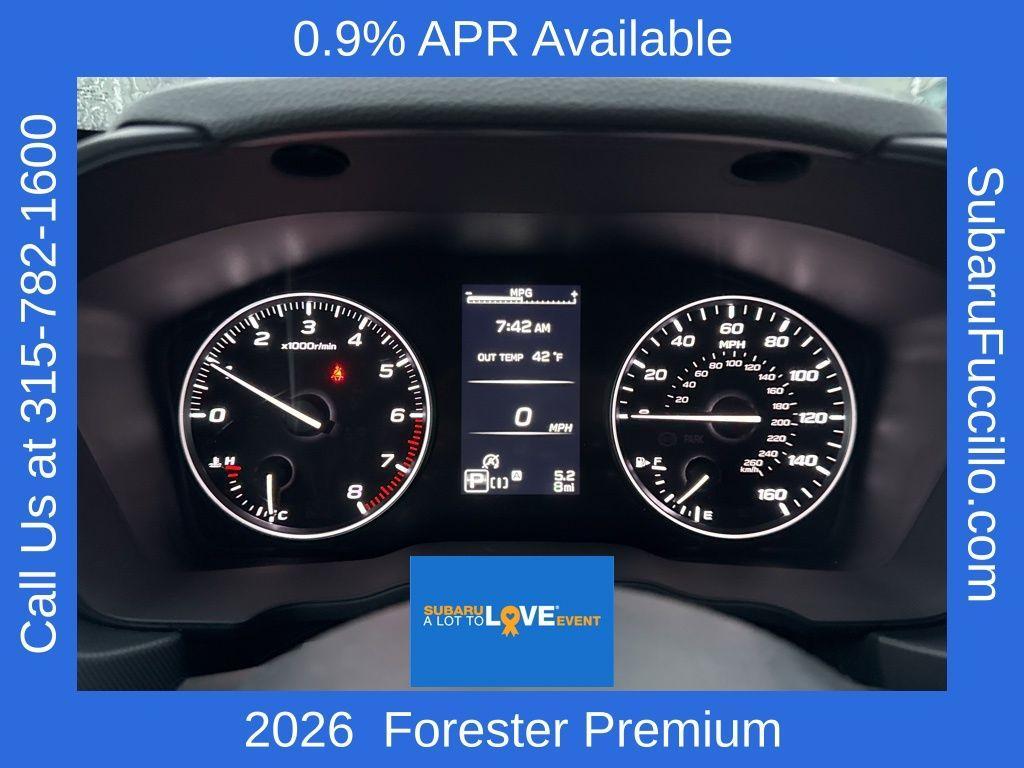 new 2026 Subaru Forester car, priced at $37,128