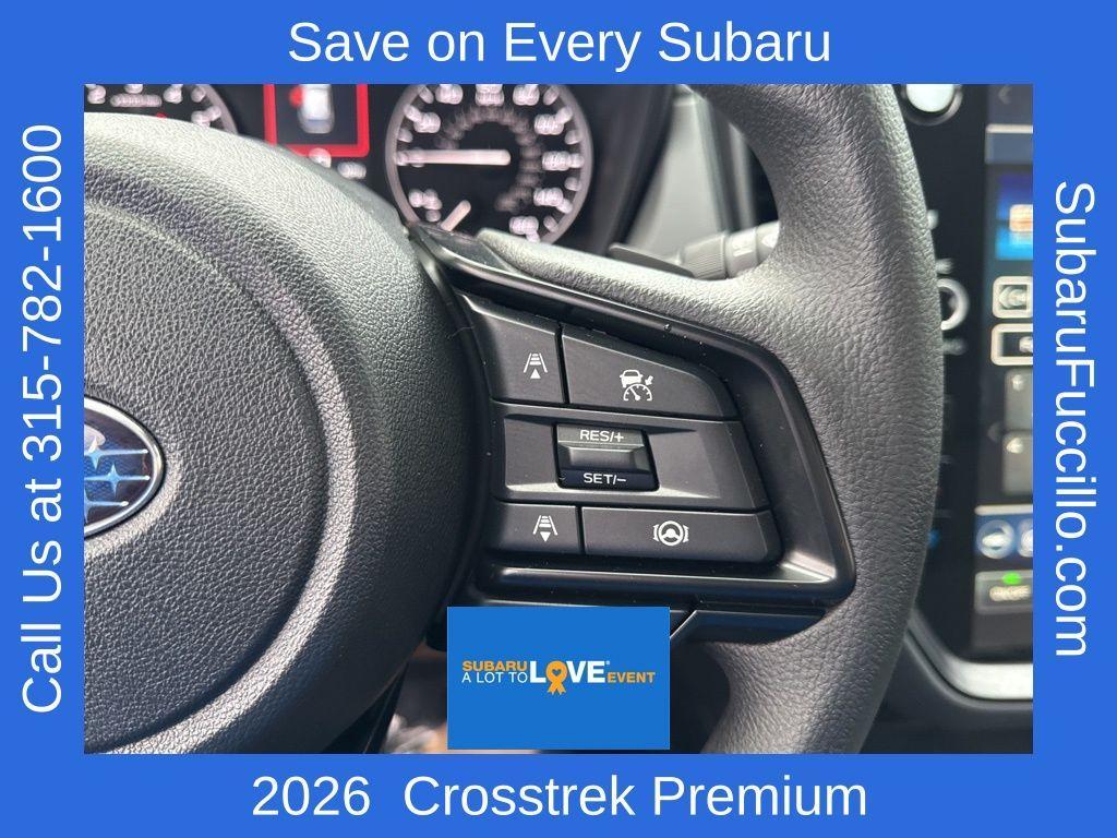 new 2026 Subaru Crosstrek car, priced at $31,972