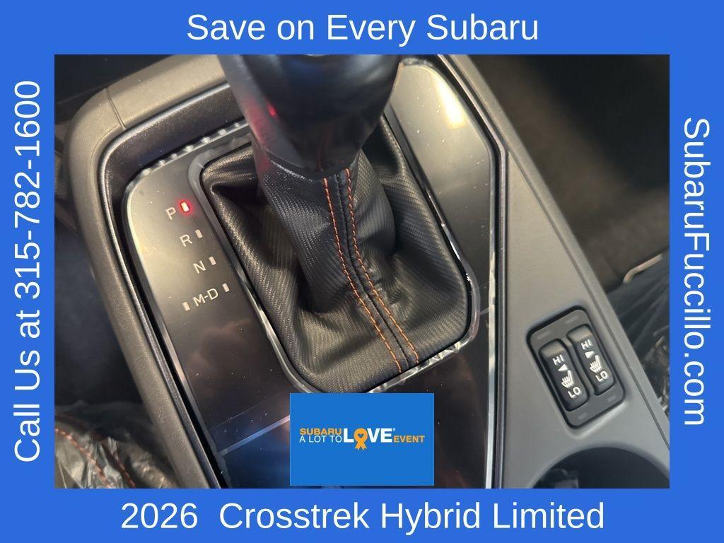 new 2026 Subaru Crosstrek car, priced at $38,743