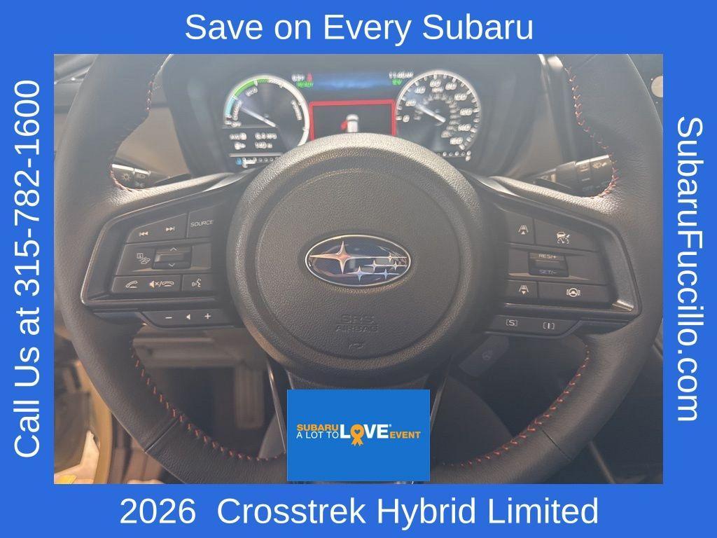 new 2026 Subaru Crosstrek car, priced at $38,743