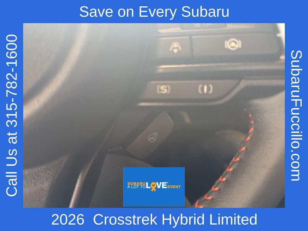 new 2026 Subaru Crosstrek car, priced at $38,743