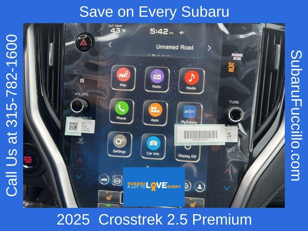 new 2025 Subaru Crosstrek car, priced at $31,832