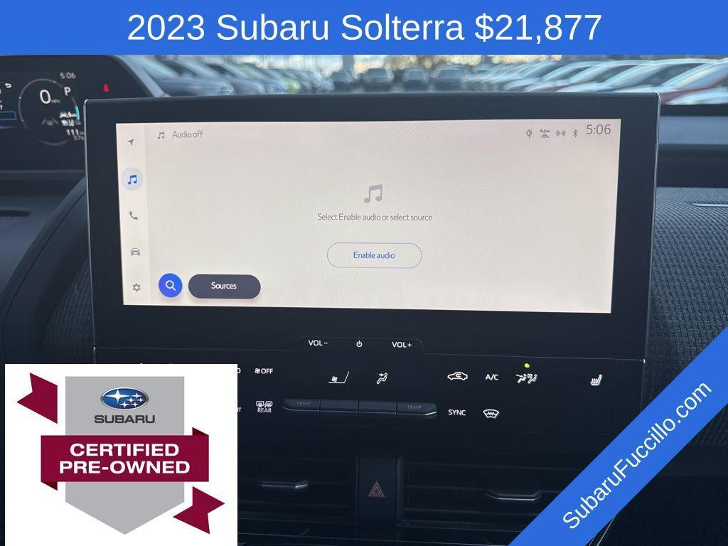 used 2023 Subaru Solterra car, priced at $21,877