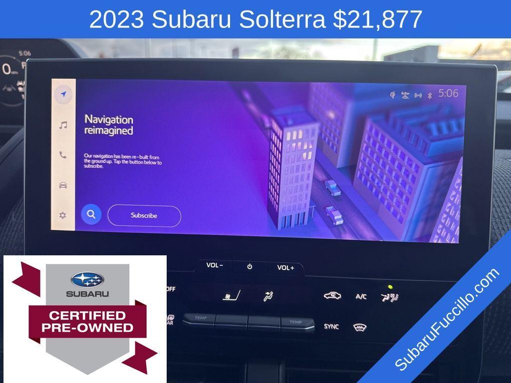 used 2023 Subaru Solterra car, priced at $21,877