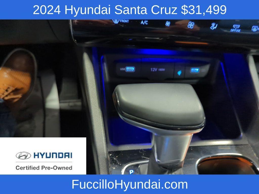 used 2024 Hyundai SANTA CRUZ car, priced at $31,499