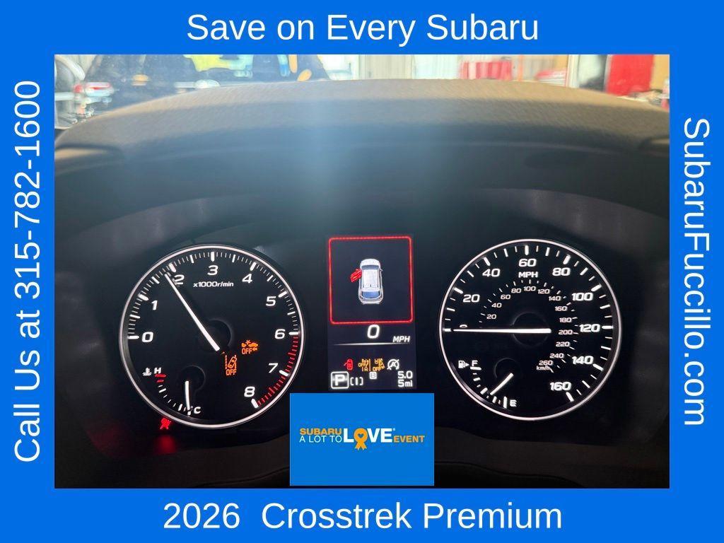 new 2026 Subaru Crosstrek car, priced at $32,708