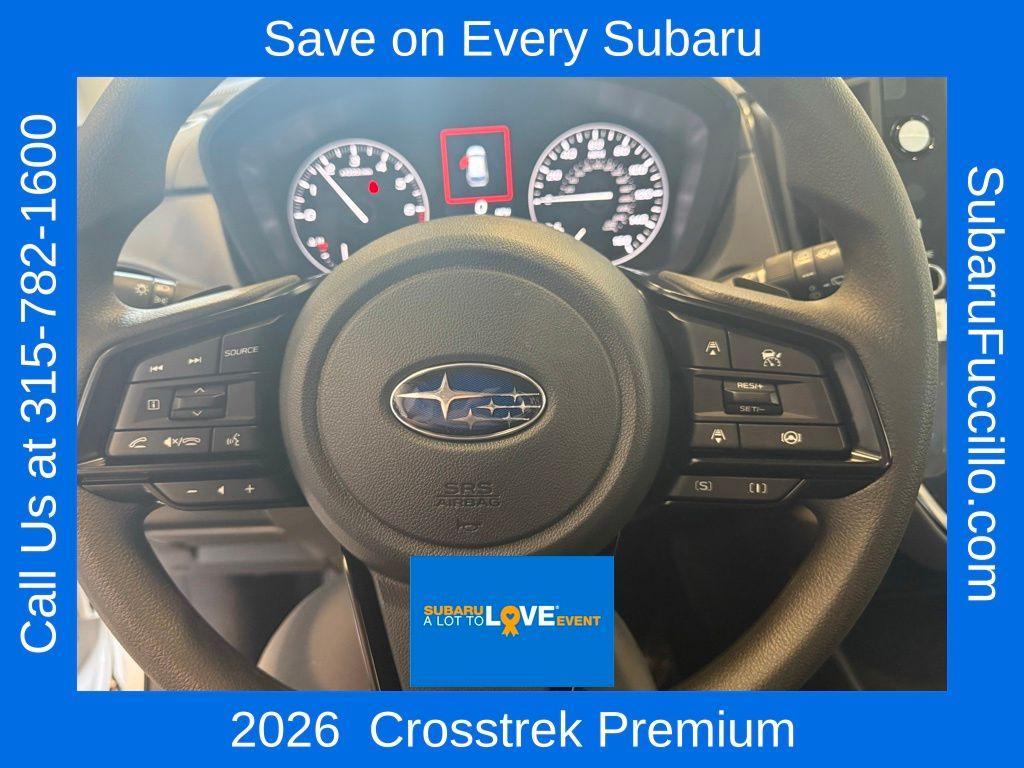 new 2026 Subaru Crosstrek car, priced at $32,708