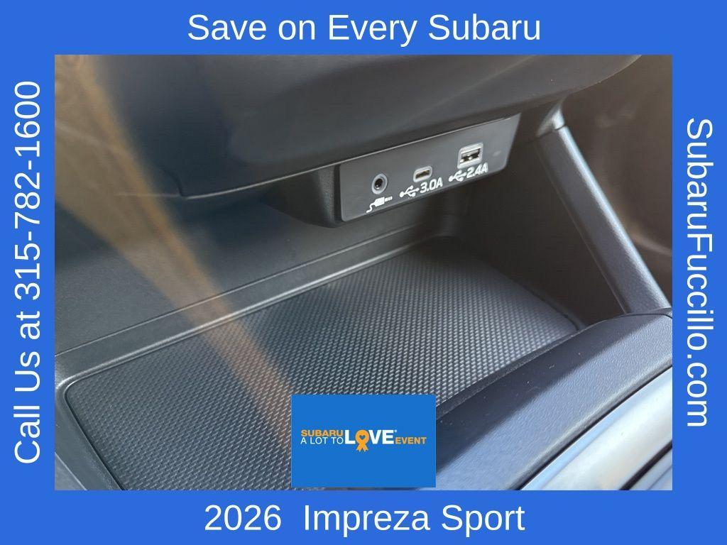 new 2026 Subaru Impreza car, priced at $30,106