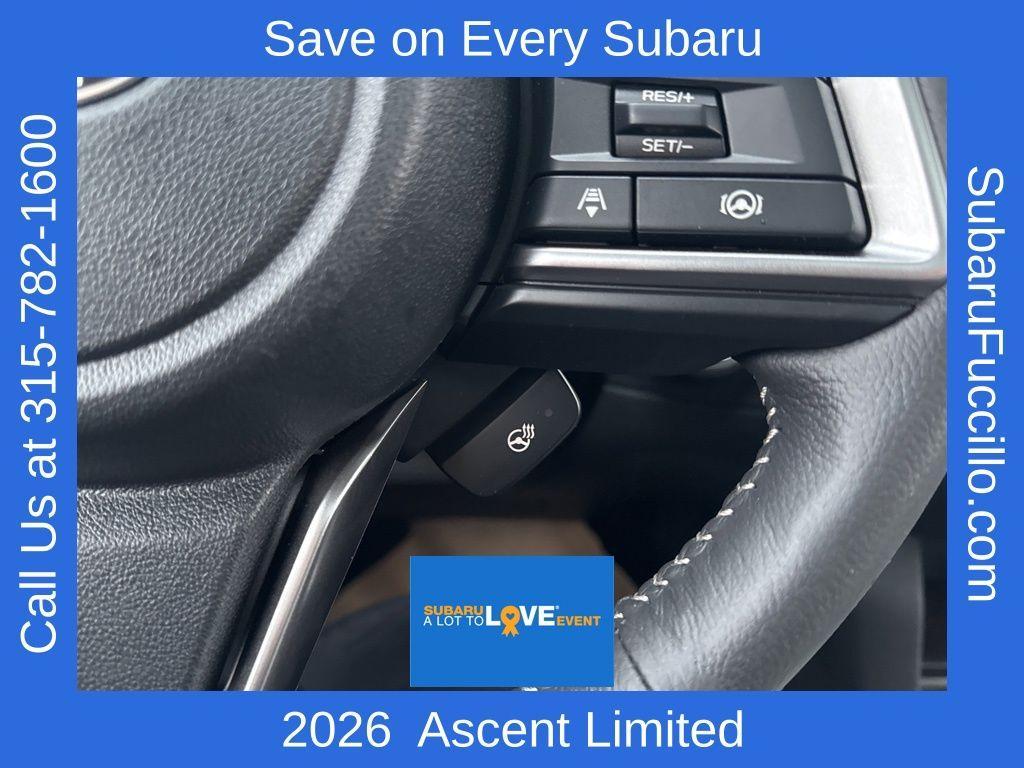 new 2026 Subaru Ascent car, priced at $49,907