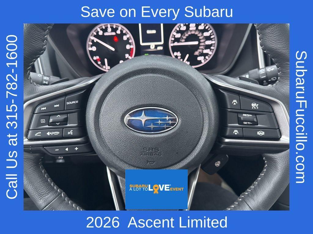 new 2026 Subaru Ascent car, priced at $49,907