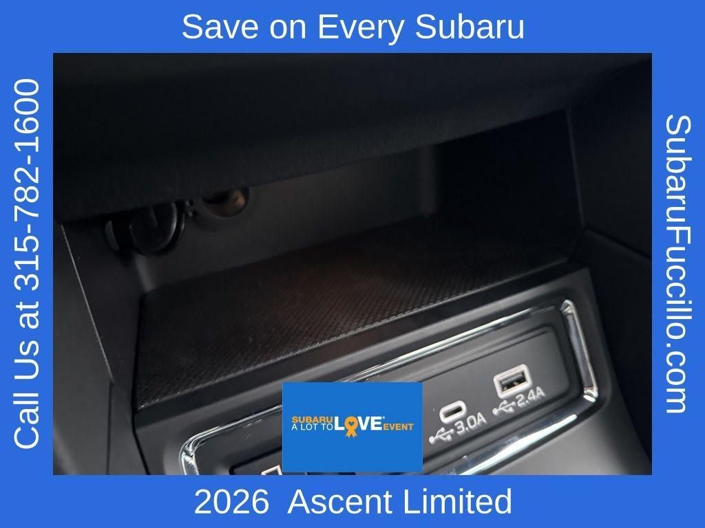 new 2026 Subaru Ascent car, priced at $49,907