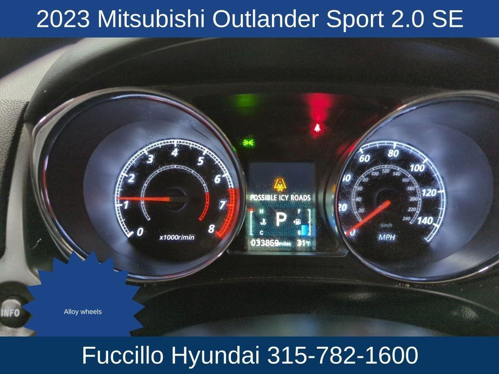 used 2023 Mitsubishi Outlander Sport car, priced at $20,000