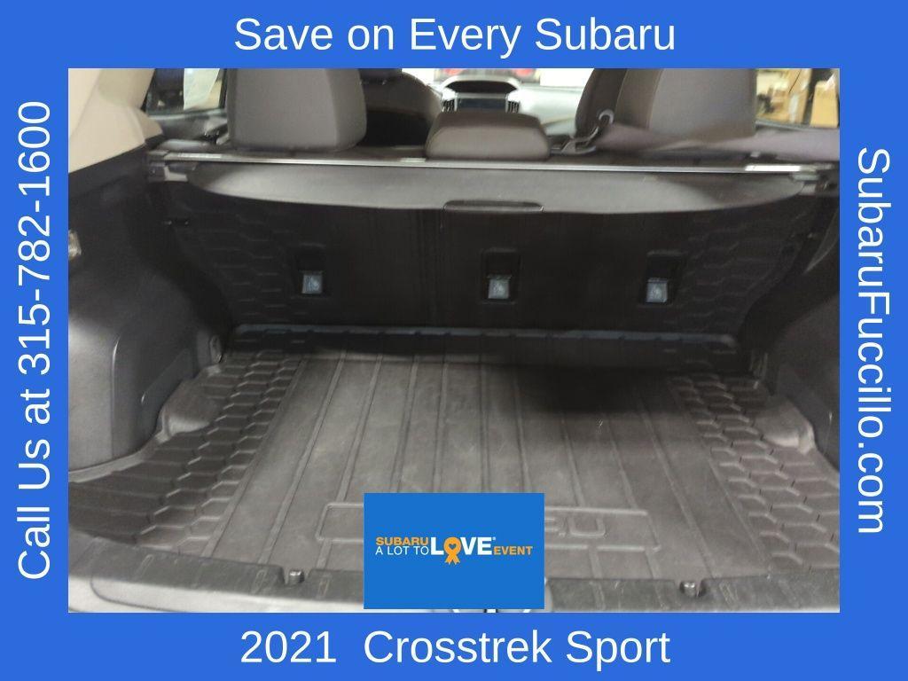 used 2021 Subaru Crosstrek car, priced at $20,991