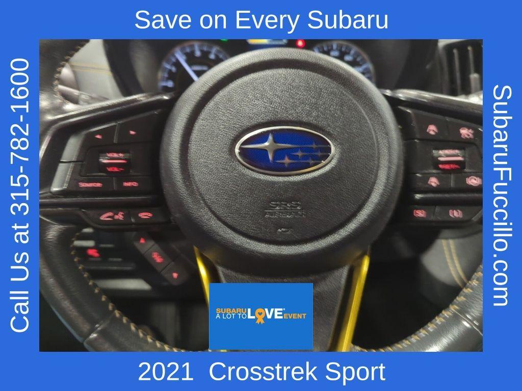 used 2021 Subaru Crosstrek car, priced at $20,991