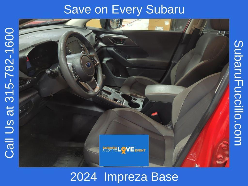 used 2024 Subaru Impreza car, priced at $21,567